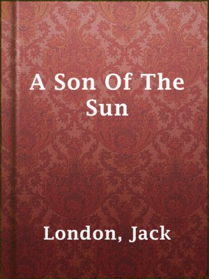 cover image of A Son Of The Sun